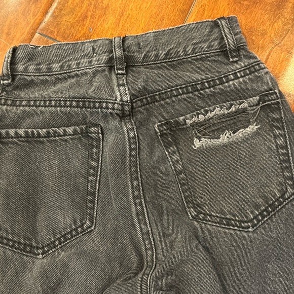 Great condition! Pac Sun women’s distressed jeans size 22.  Black. - Picture 8 of 9